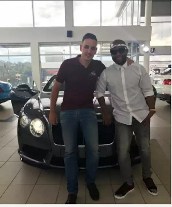 SA rapper, Cassper Nyovest takes delivery of second Bentley whip in 6 months (Photos)